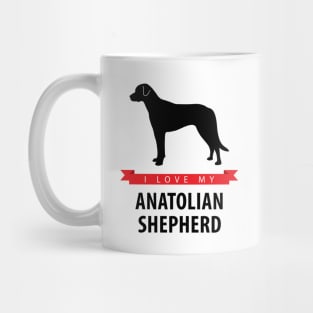 I Love My Anatolian Shepherd Mug